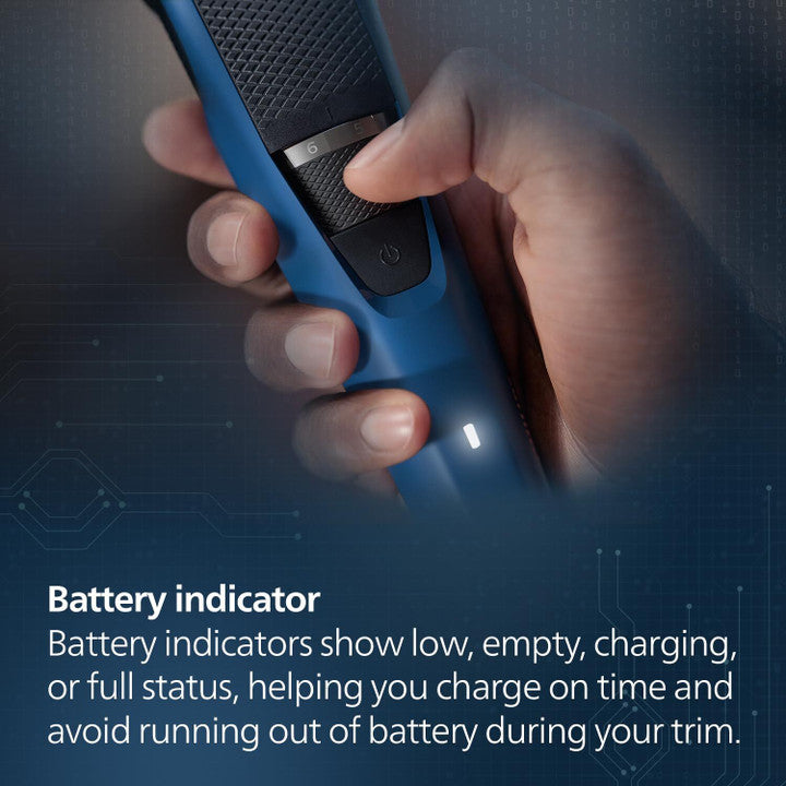 Philips Beard Trimmer Series 3000 | Available in 3 Colors (BT3303/30)