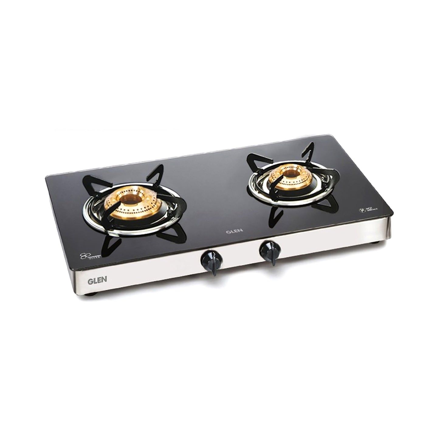 GLEN Glen D/Burner LPG Gas Stove (CT1024GTXLBB)