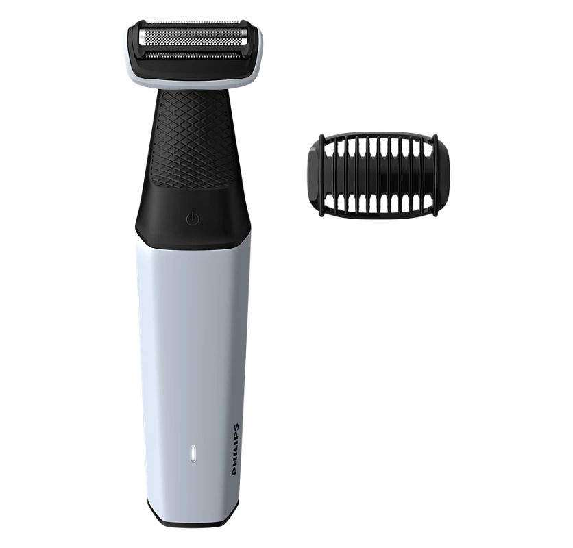 PHILIPS Bodygroom series 3000 Showerproof body groomer | Best Trimmer for your Body Hair (BG3005/15)