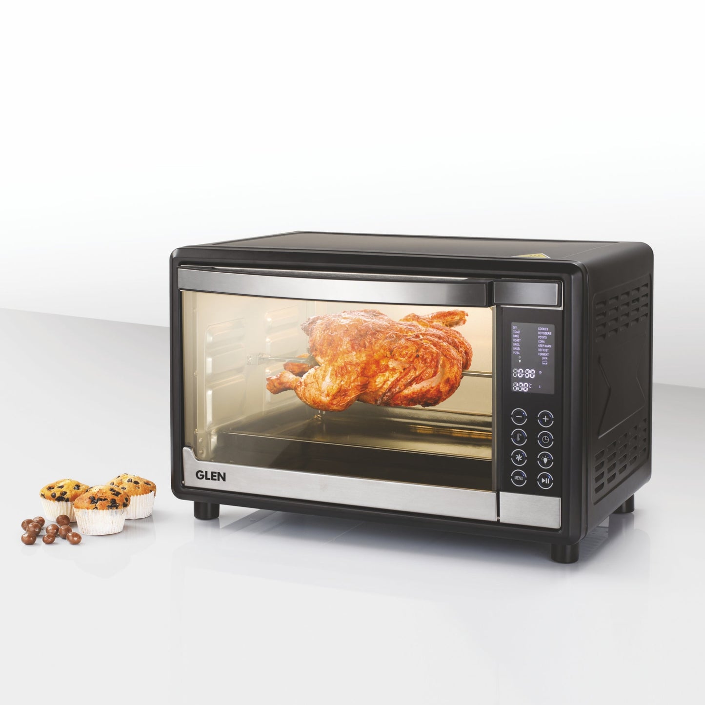 Digital Oven Toaster Griller (OTG) -35 Litres with Convection, Motorized Rotisserie, 1600W - Black (5035DIGI)