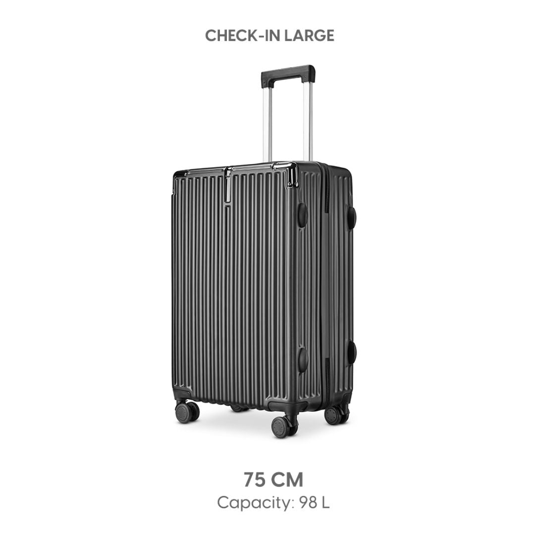 KAIROS Travel Mate Luggage | 3-digit combination lock & anti-theft zipper | Durable Travel Bag