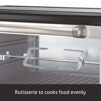 Oven Toaster Griller (OTG) -30 Litres, Motorized Rotisserie, Convection Fan, 1500W - Black (5030BLRC)