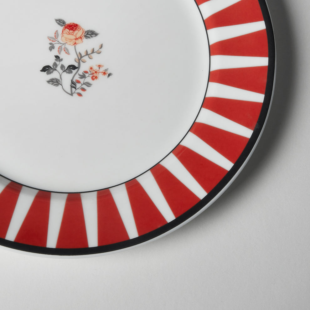 Claycraft India Circus Onyx elegance Dinner Plate 10.5" 1 Pieces (27 Cm)