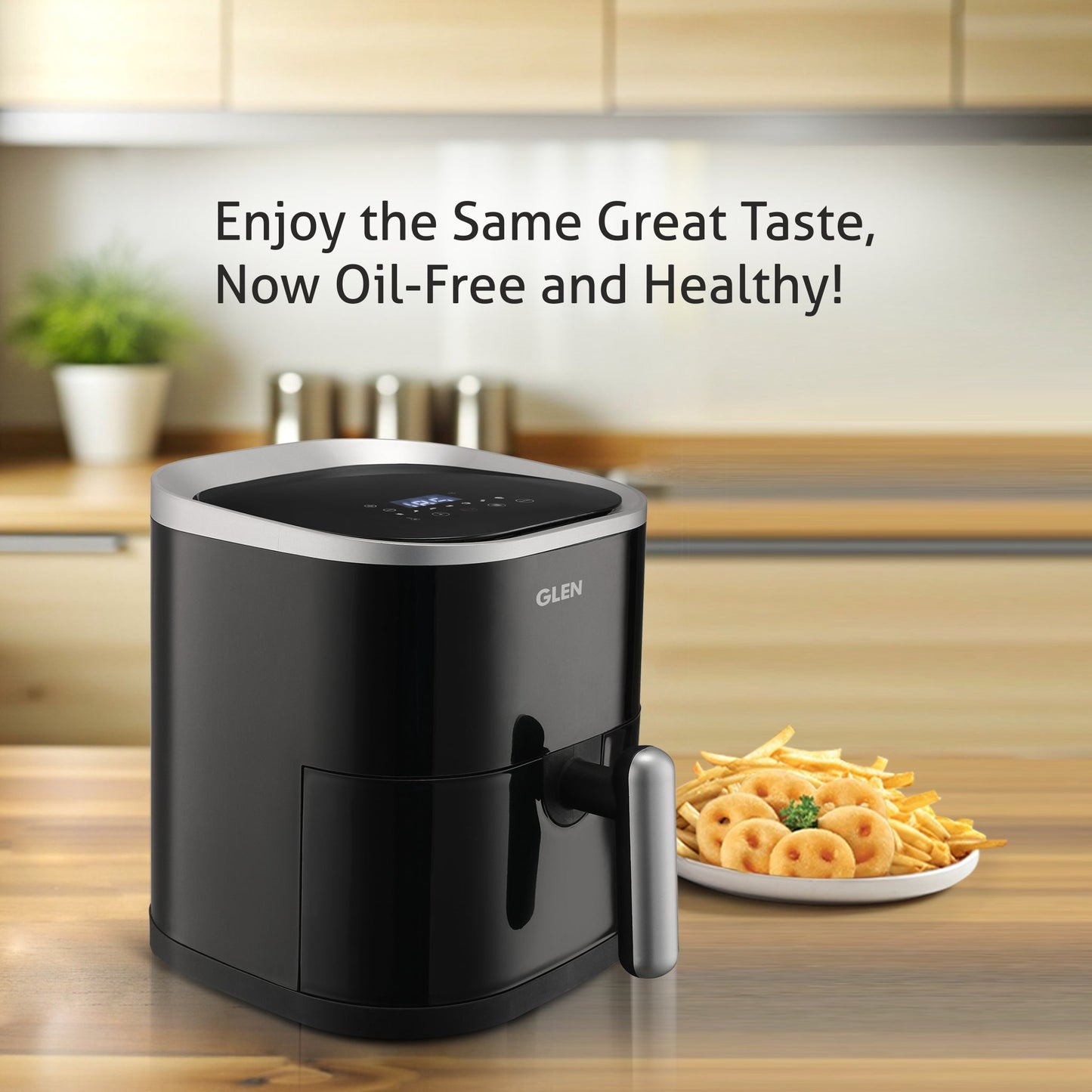 Digital Air Fryer, 3.5Ltr Capacity, 7 Pre Set Function, Time & Temperature Control, 1300W (3044DBL)