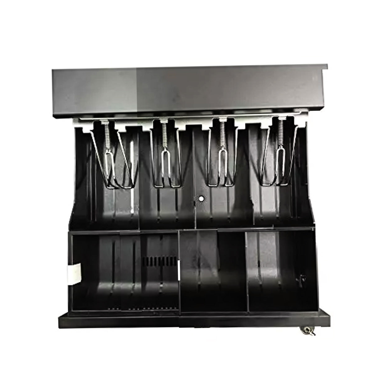 KAIROS Cash Guard Pro Currency Organizer | Key Lock Cash Box with Coin Trays & Banknote Slots | Manual/Auto Open, RJ11 Compatible