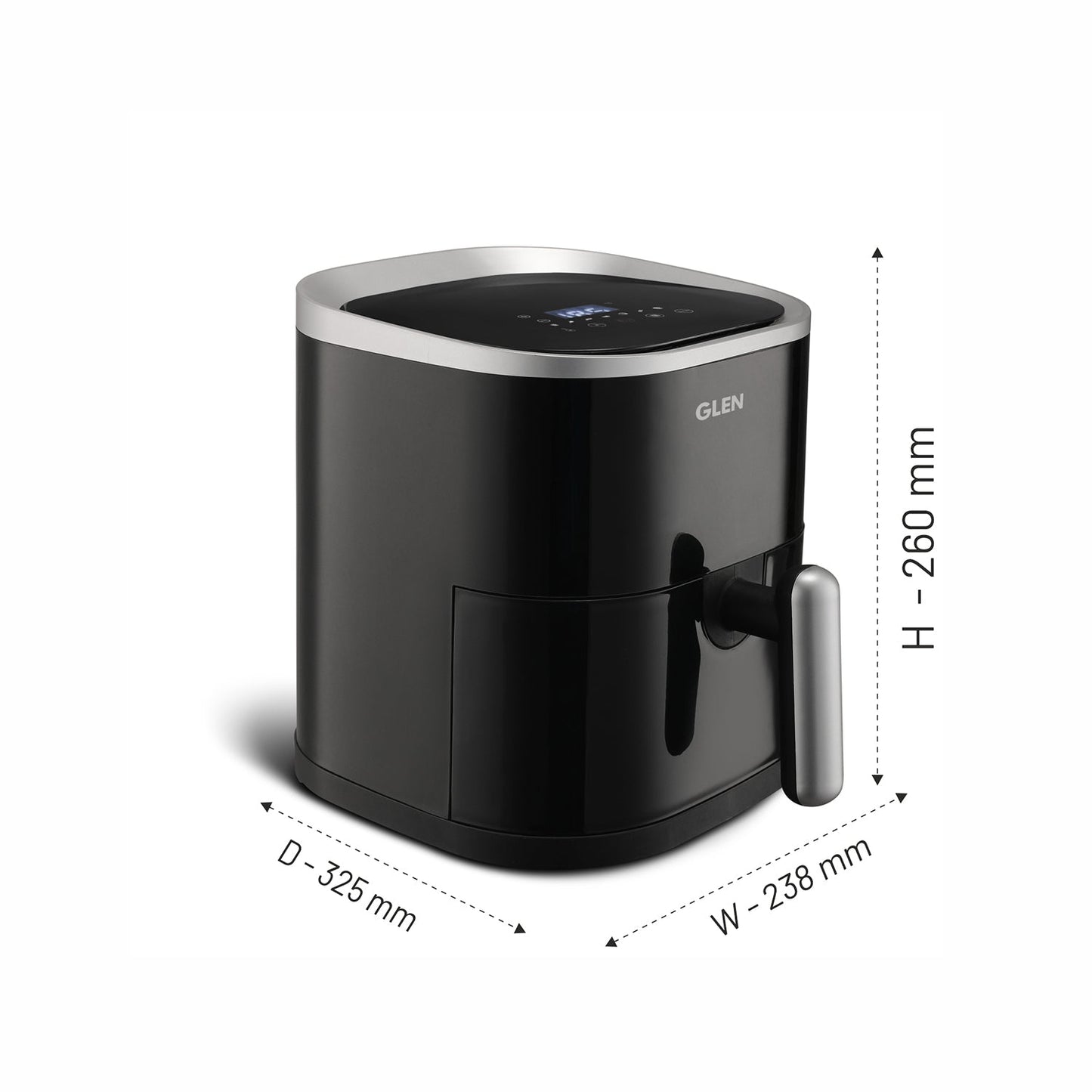 Digital Air Fryer, 3.5Ltr Capacity, 7 Pre Set Function, Time & Temperature Control, 1300W (3044DBL)