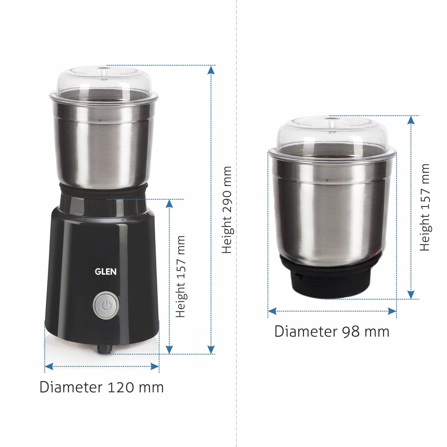 Electric Multi Mixer Grinder, SS Grinder Jar 350w (SA4045MMG)
