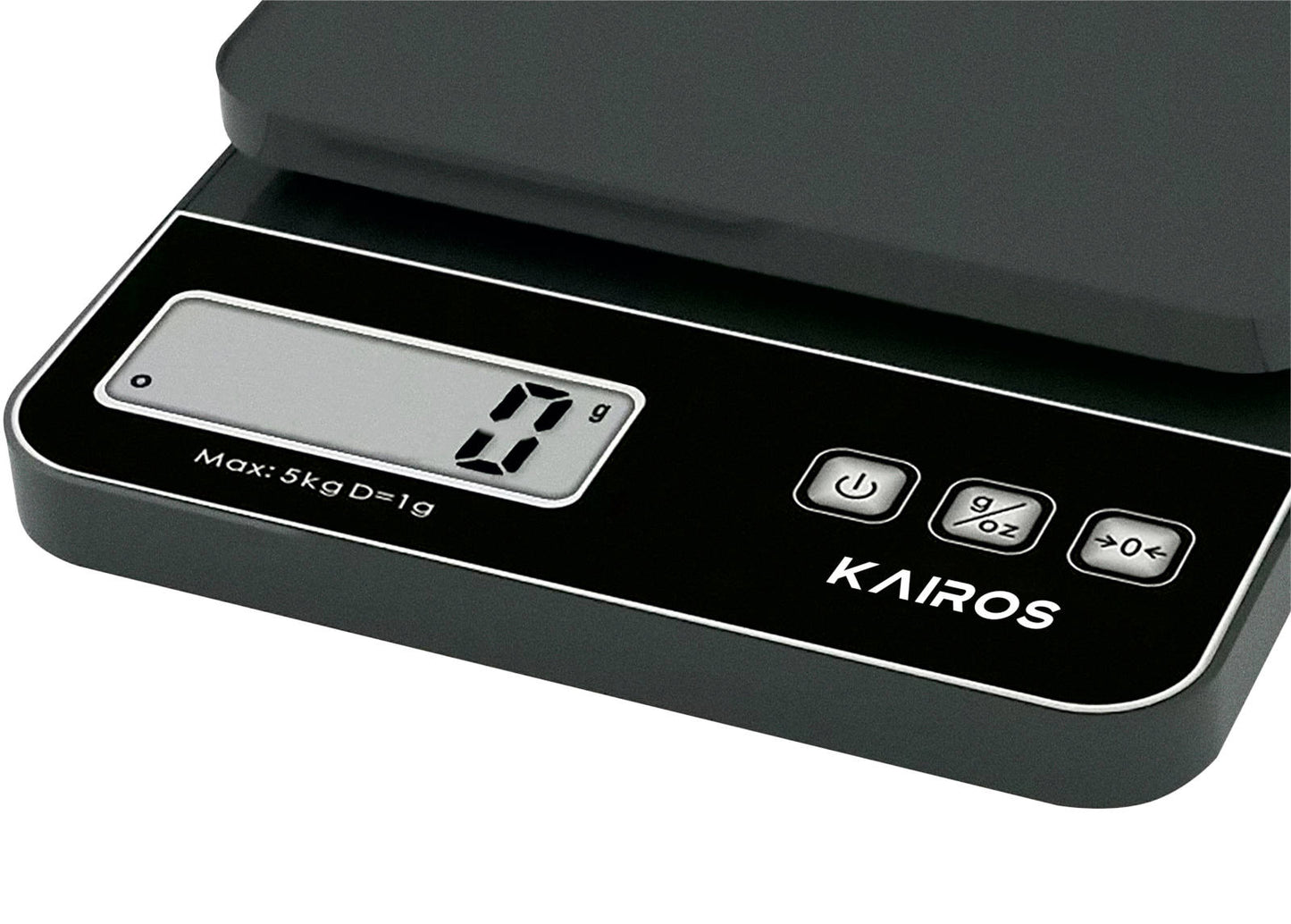KAIROS Weight Master | 5kg Digital Kitchen Weighing Scale | 1g Accuracy, LCD Display, Auto Power-Off, Multi-Unit Conversion