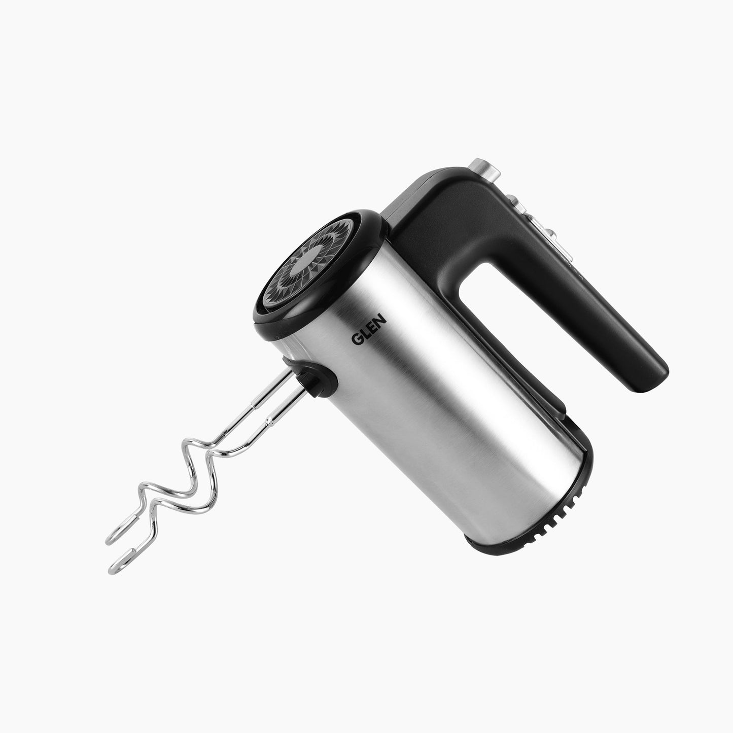 Electric Hand Mixer 200 W 2 Beaters with 5 Speed Settings - Black and Grey (4058)