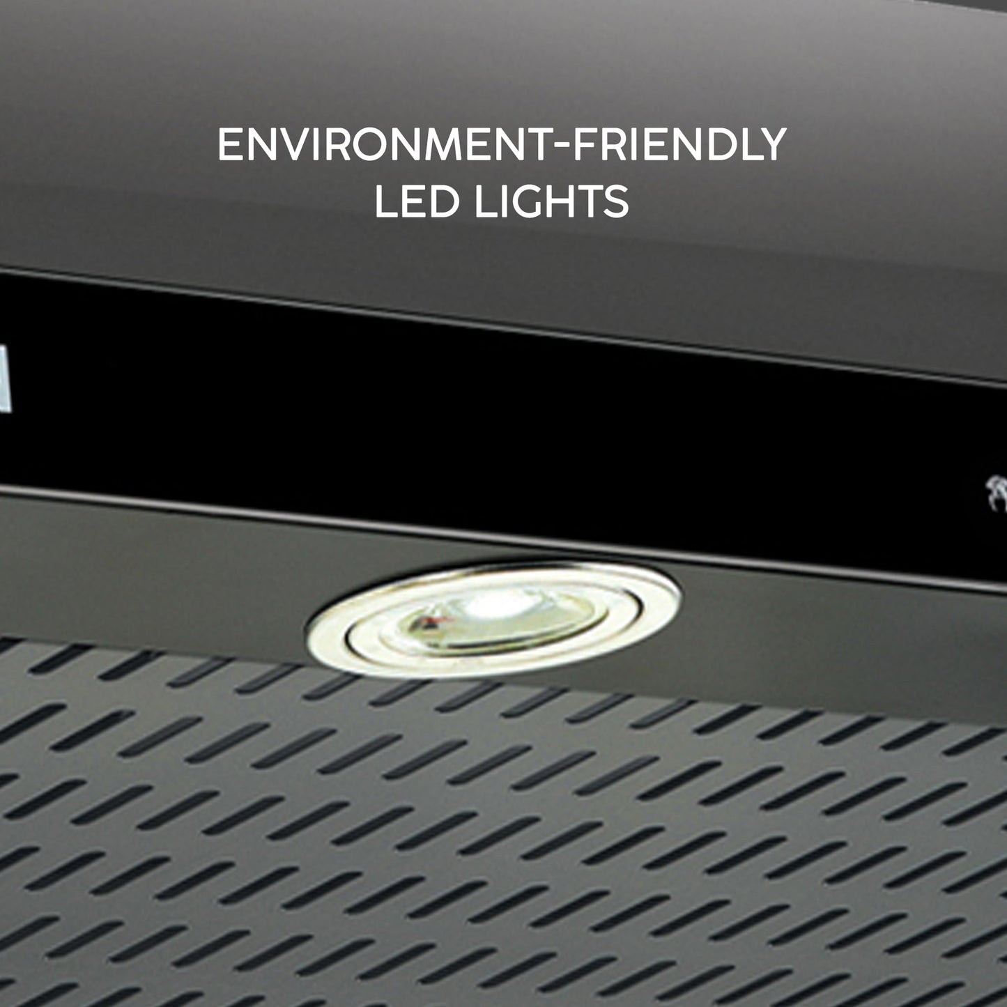 Auto Clean Chimney Straight Line Filterless, 76cm 1200 mB3/h -Black (6005 TS BL AC)