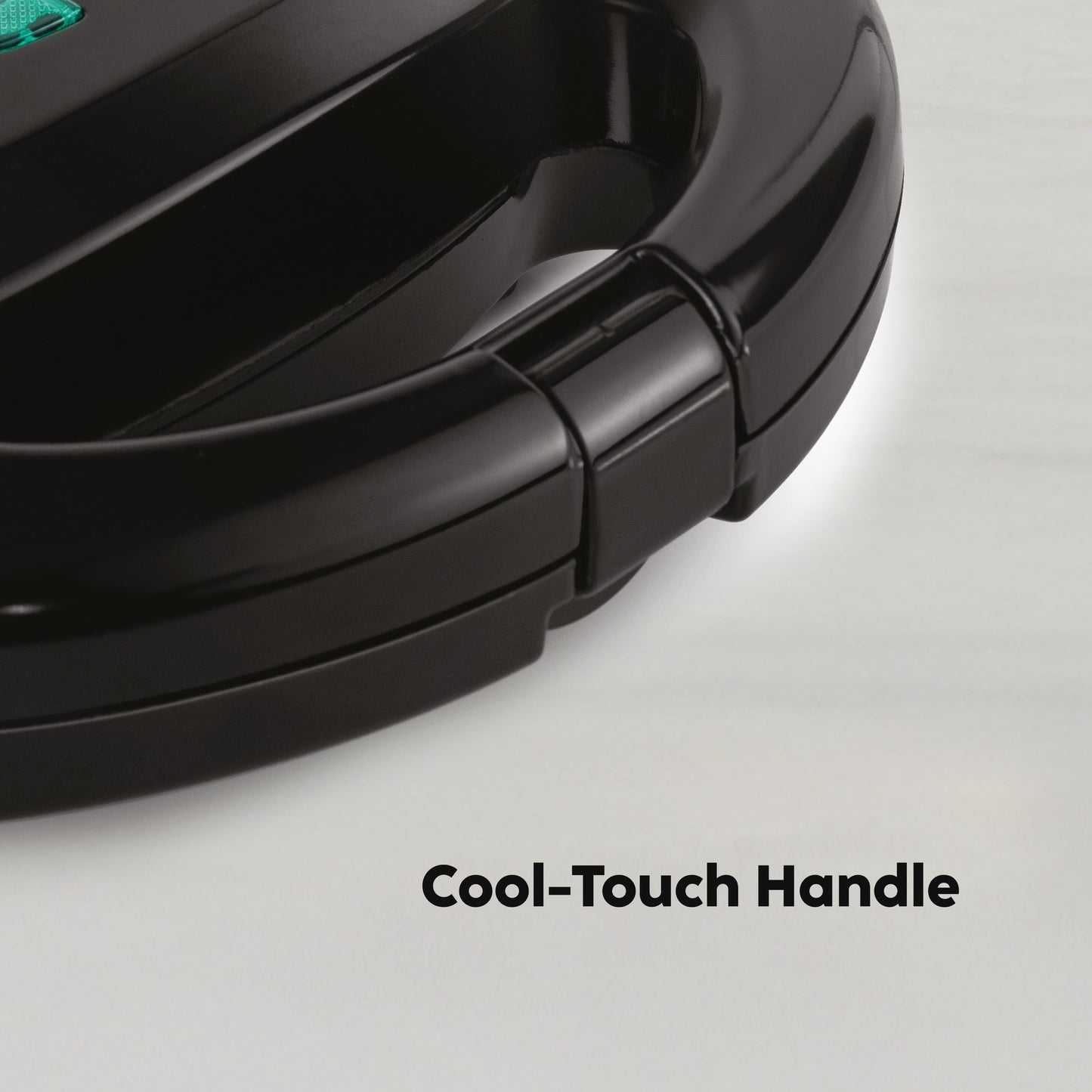 GLEN Electric Sandwich Maker with Non-Stick Coating Plates 750W - Black (SA-3026SW)