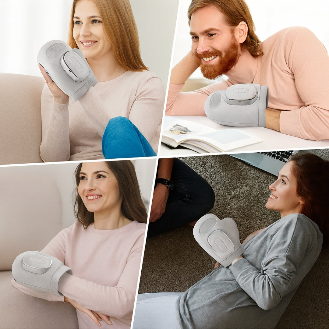 KAIROS Palm Relief Smart Hand Massager | Premium Massager | Ergonomic Glove Design – Fits left or right hand