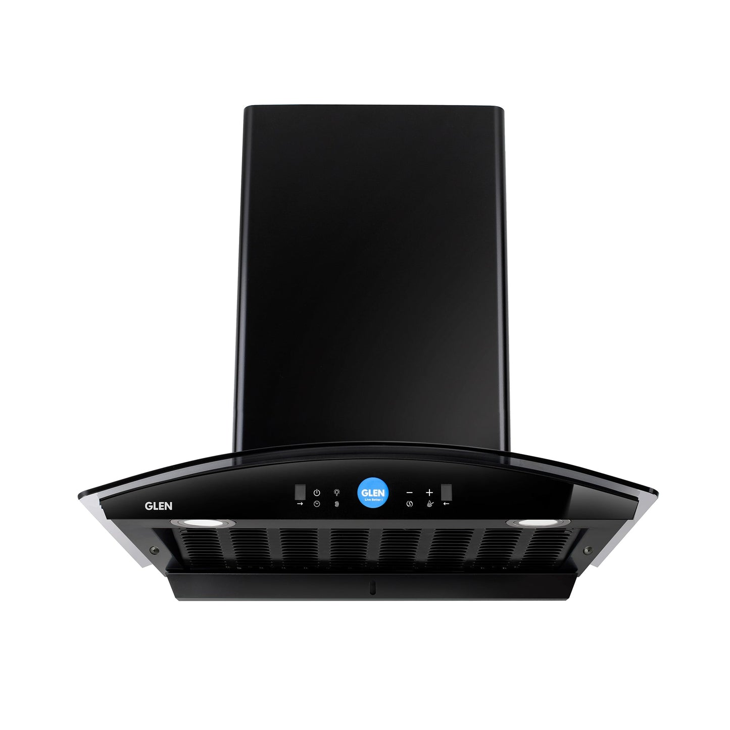 GLEN Auto Clean Chimney with LCD Display | Heat Sensors, Motion sensor, Touch control and BLDC Motor 1600 m³/h - 60/76/90cm (CH6061LCDDCAC)