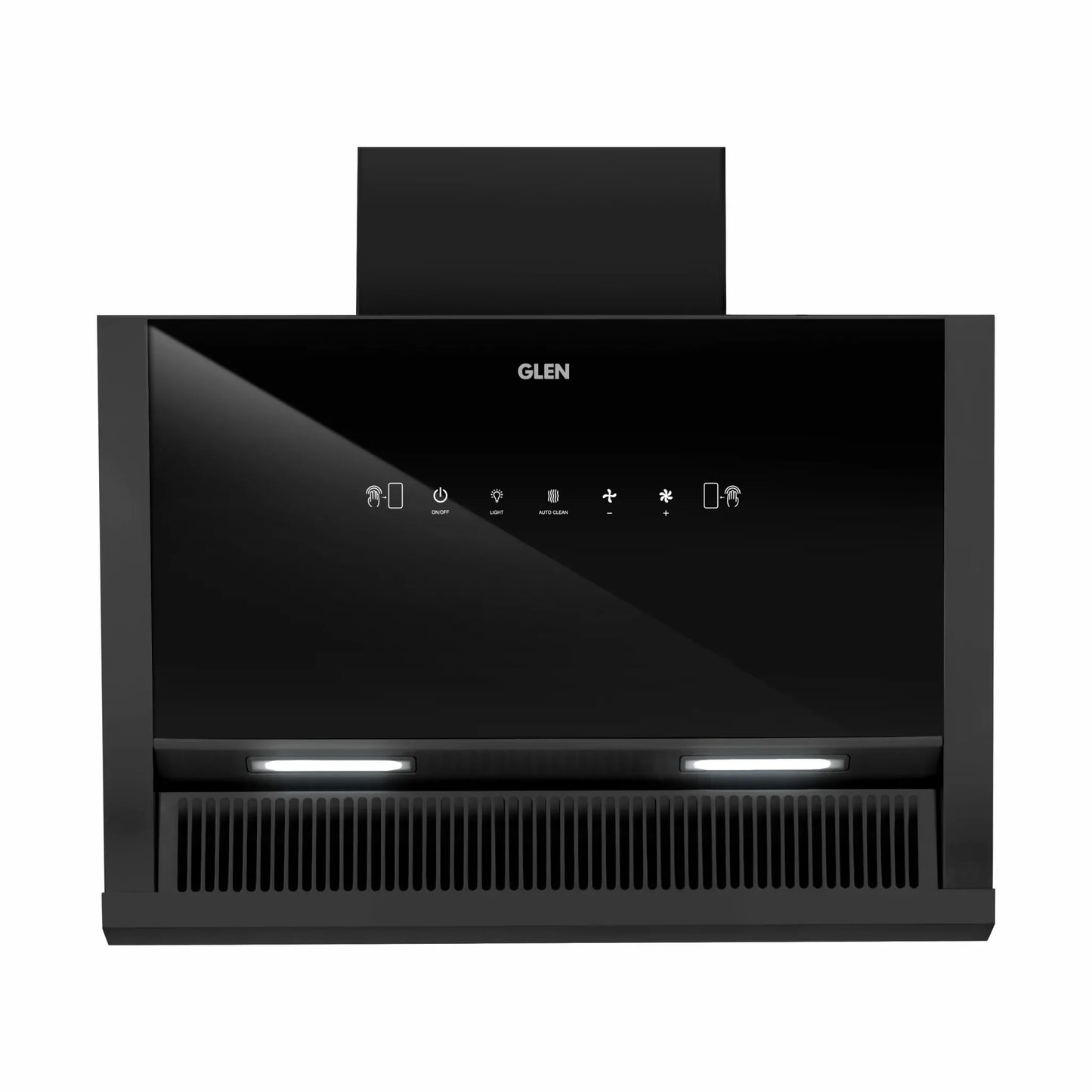 Auto Clean Glass Filterless Chimney with Motion Sensor 1200 m3/h 60/75/90cm (6072SXAC)