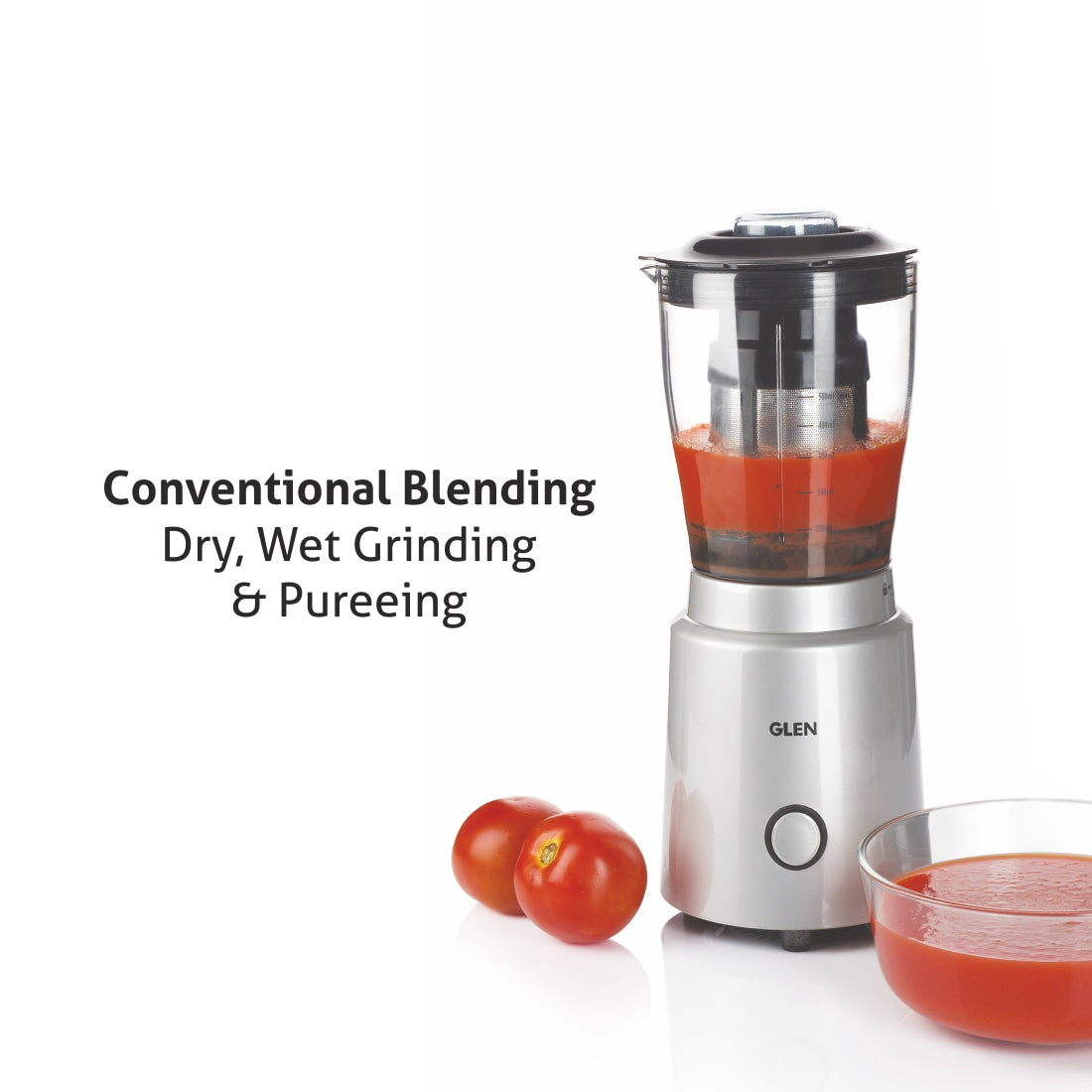Active-Blender Multi Fuction, 350W, 20000 RPM Mixer, Grinder, Blender, Juicer, 1 Bottle and 3 Jars (4048 NMF)