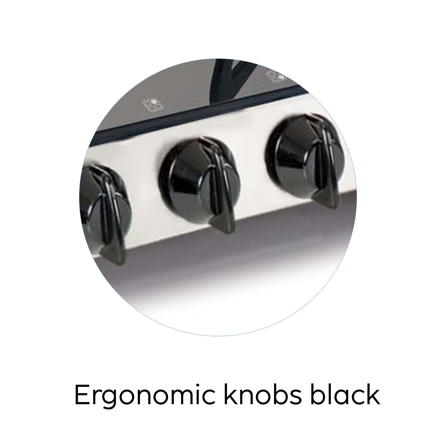 3 Burner LPG Glass Gas Stove with Brass Burner - 1031 GT BB