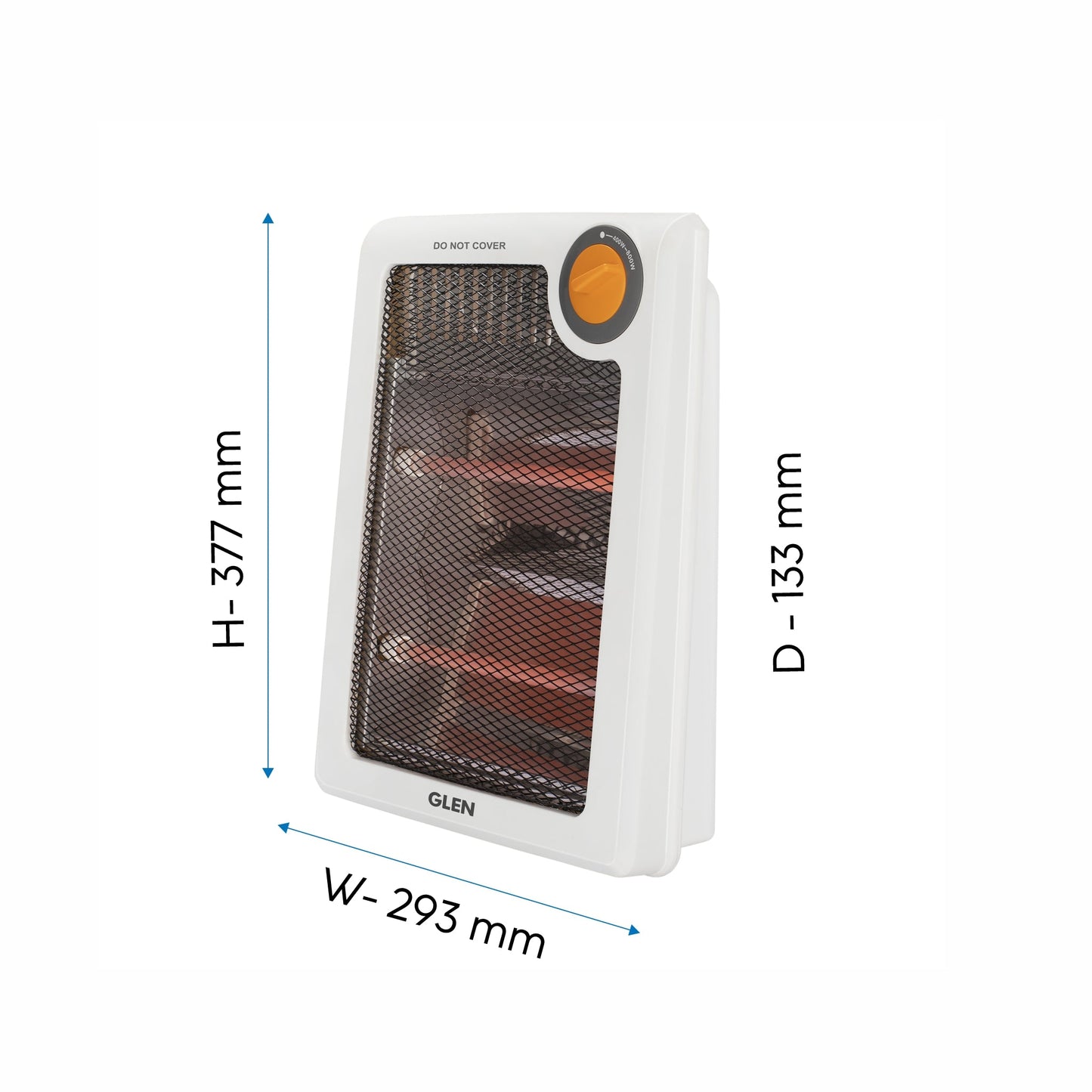 Electric Quartz Room Heater with 2 Heat Settings - HA7012QZ