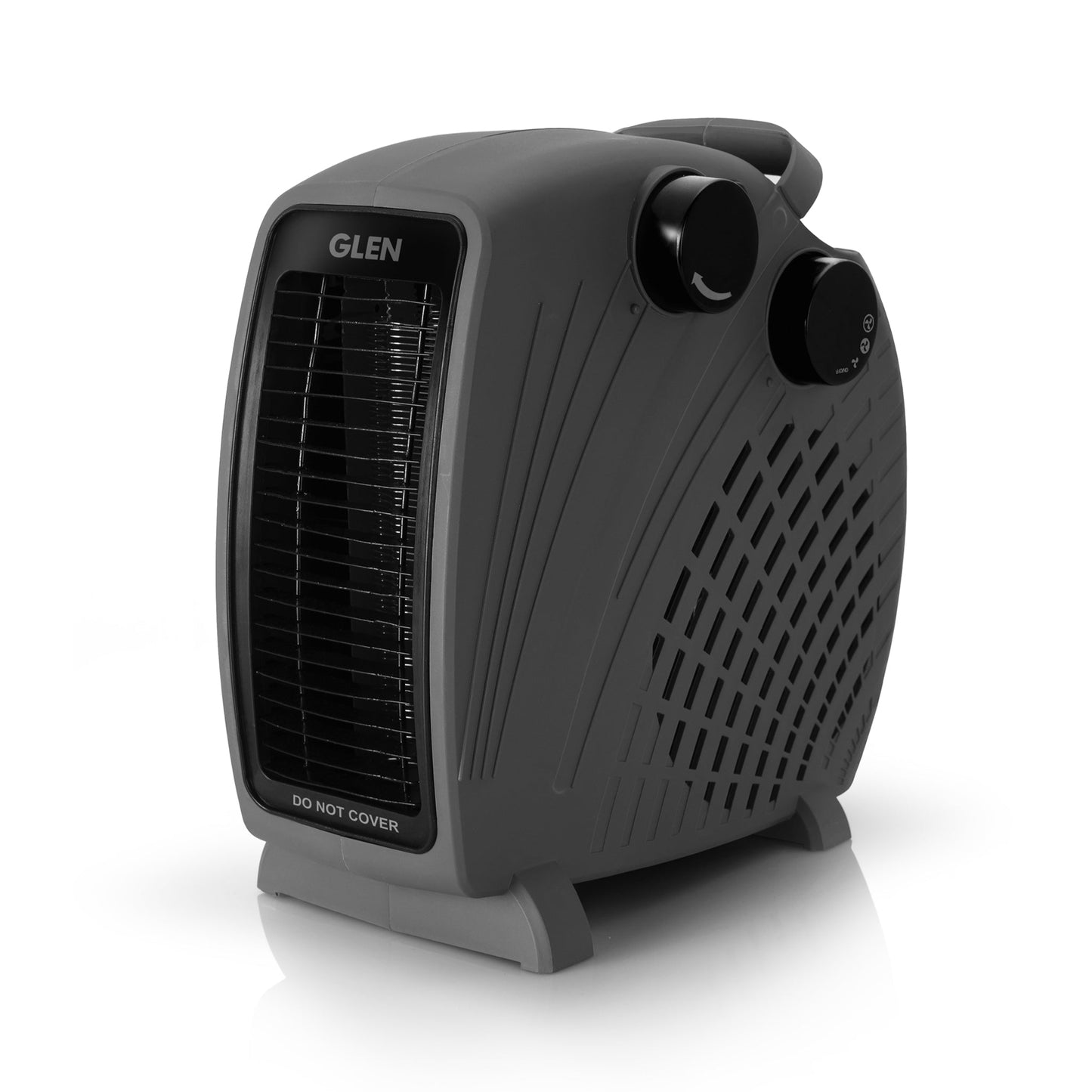 Electric Fan Room Heater with 2 Heat Settings - HA7020FHGREY