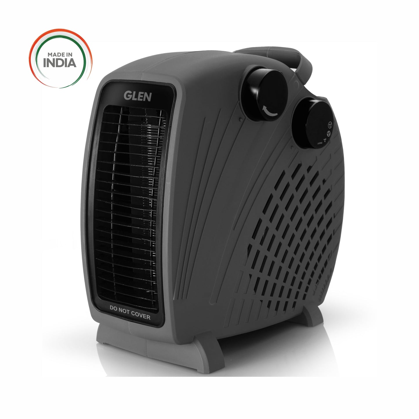 Electric Fan Room Heater with 2 Heat Settings - HA7020FHGREY