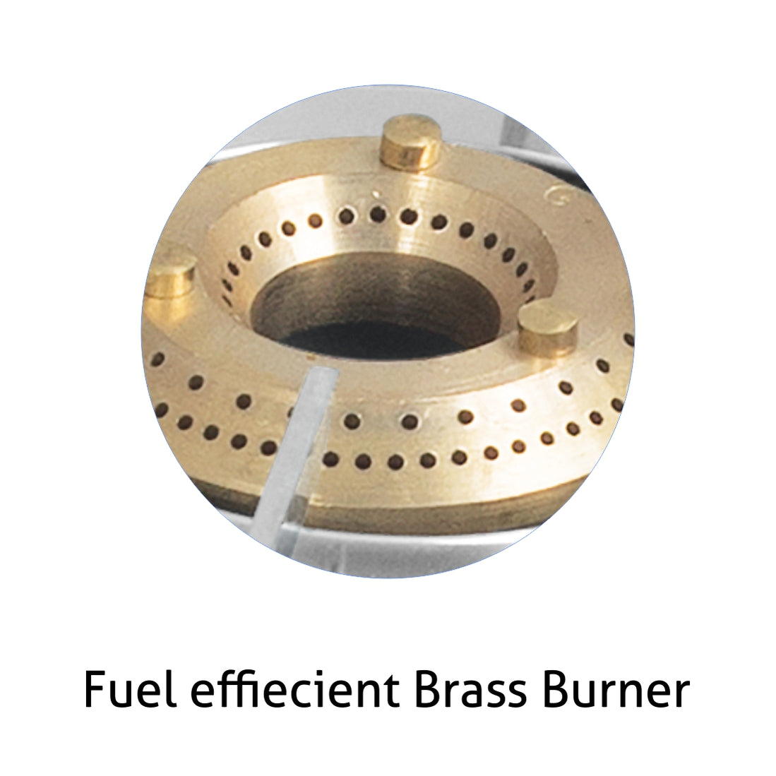 GLEN 2 Burner Stainless Steel PNG Gas Stove with Brass Burner (CT1020SSBBPN)