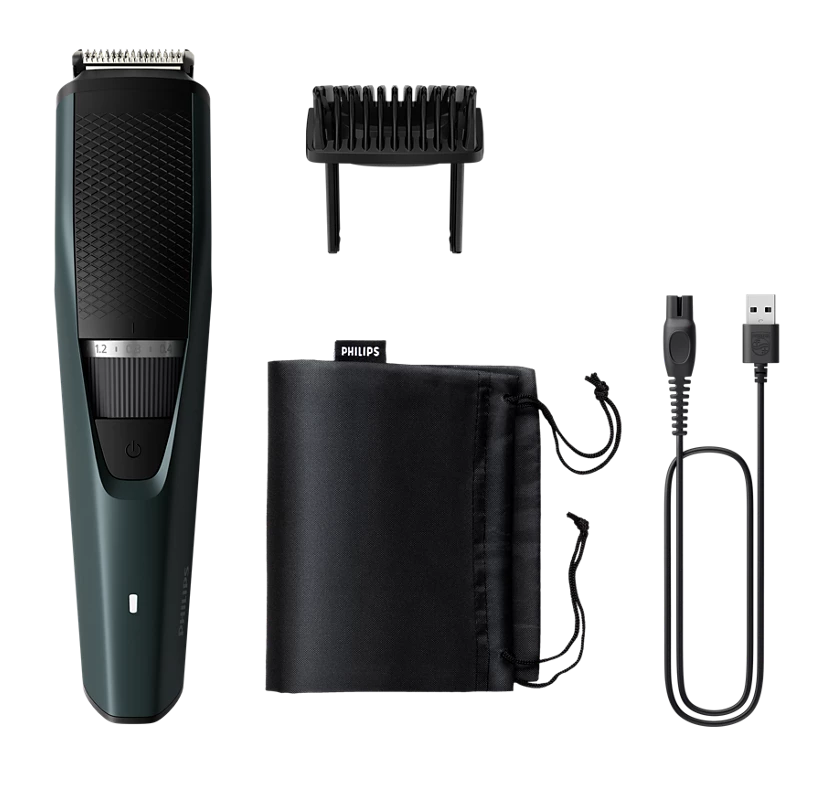 Philips Beard Trimmer | Available in 2 Different Colors | Series 3000 (BT3431/30)