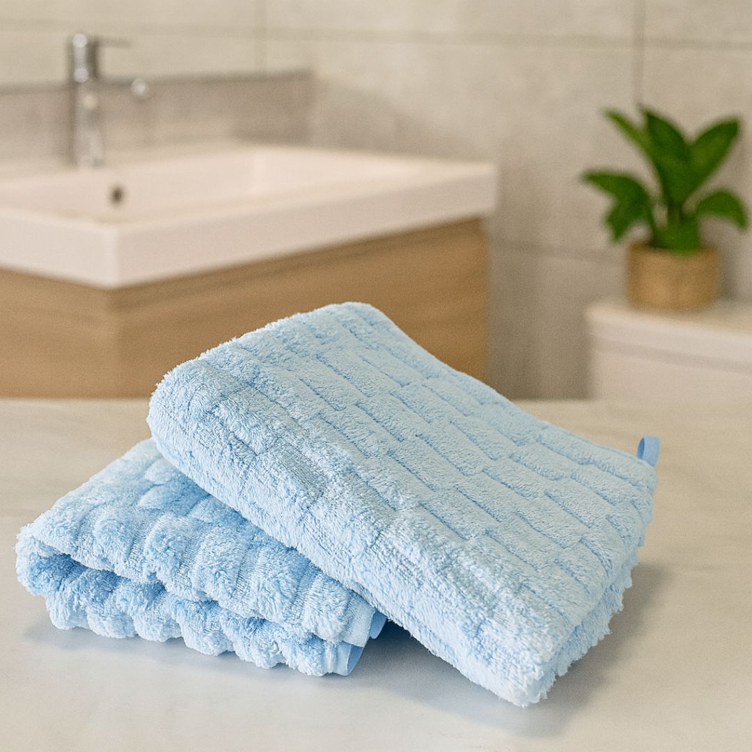 KAIROS Cloud Touch Premium Microfiber Hand Towel Set of 2