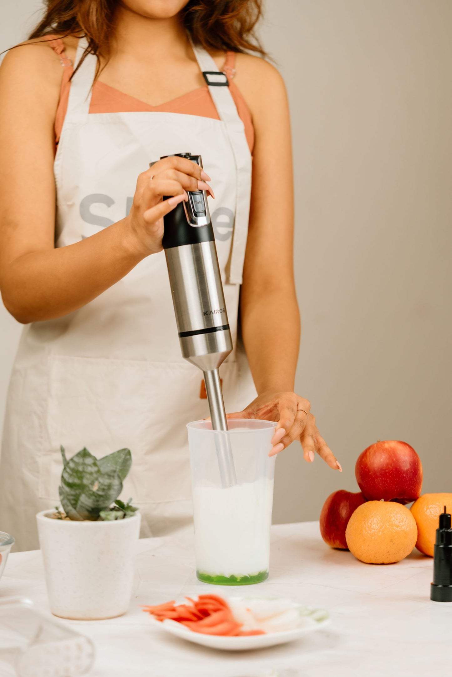 KAIROS Speed Mix pro – 600W Hand Blender| Portable High speed Hand Blender| Best for smoothies and soups