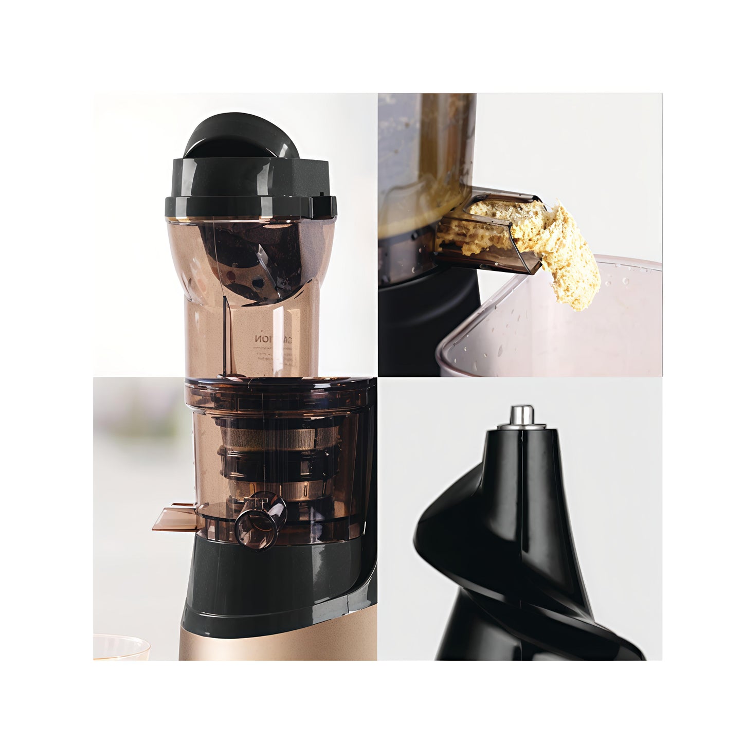 KAIROS Fresh Squeeze | Best Cold Press Juicer for Home | For Juice, Sorbet and Smoothies | High Power Juicer