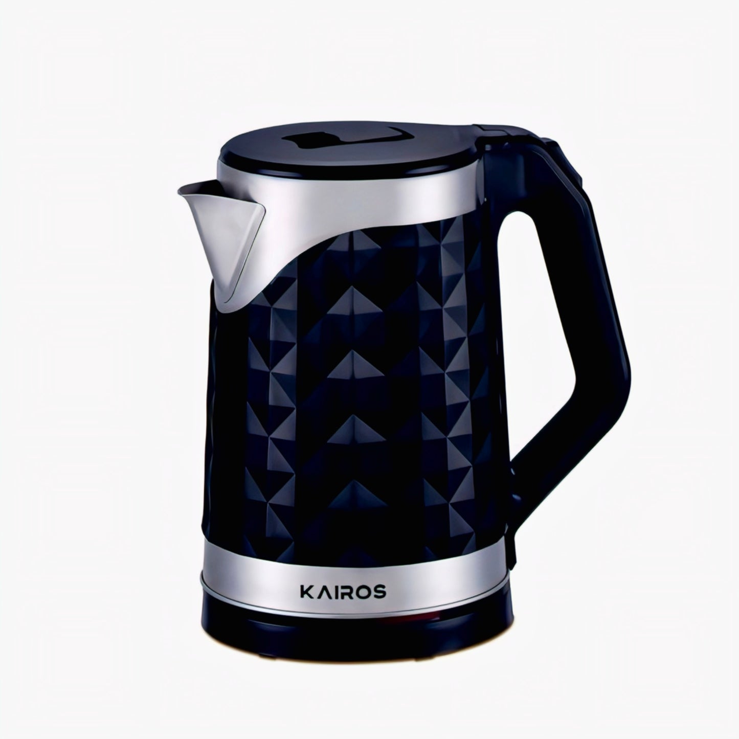KAIROS Diamond Edge 2L Electric Kettle |Premium Stainless Steel Kettle| Quick Boil, Fast Heating, Durable & Stylish Design
