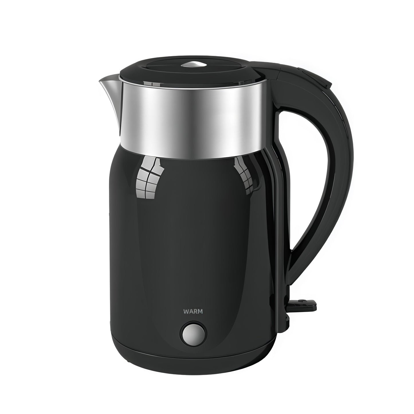 KAIROS Warmwave 1.8L Electric Kettle | Lightweight, Portable, Quick Boil for Home & Office Use | Premium Stainless Steel, Auto Shut-Off Function