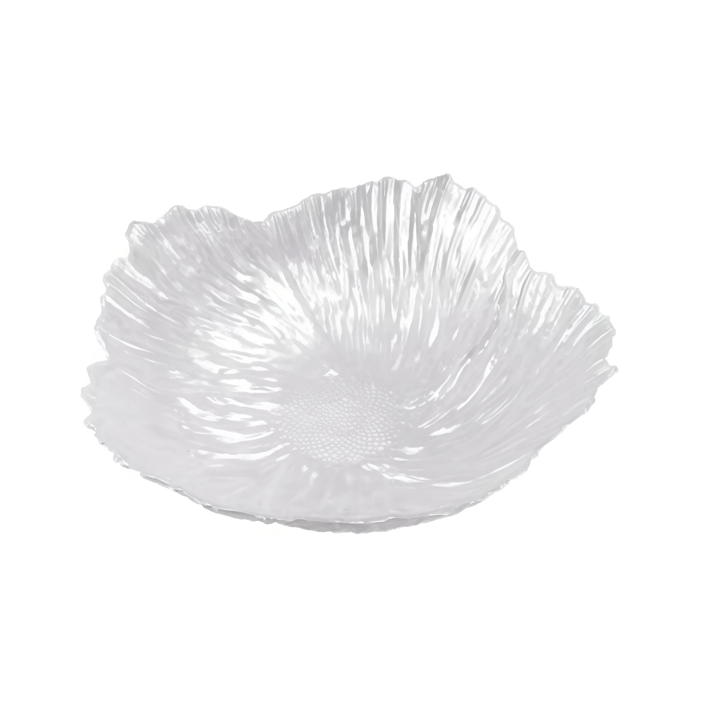 KAIROS GLASS FRUIT, DECORATIVE BOWL PLATES (SILVER)