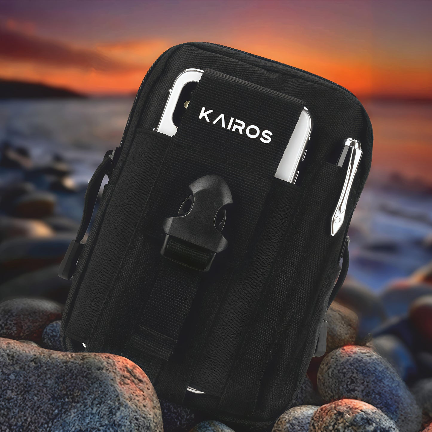 KAIROS Motiongear Waist & Sling Bag | Unisex Traveller friendly | Ideal for outdoor activities