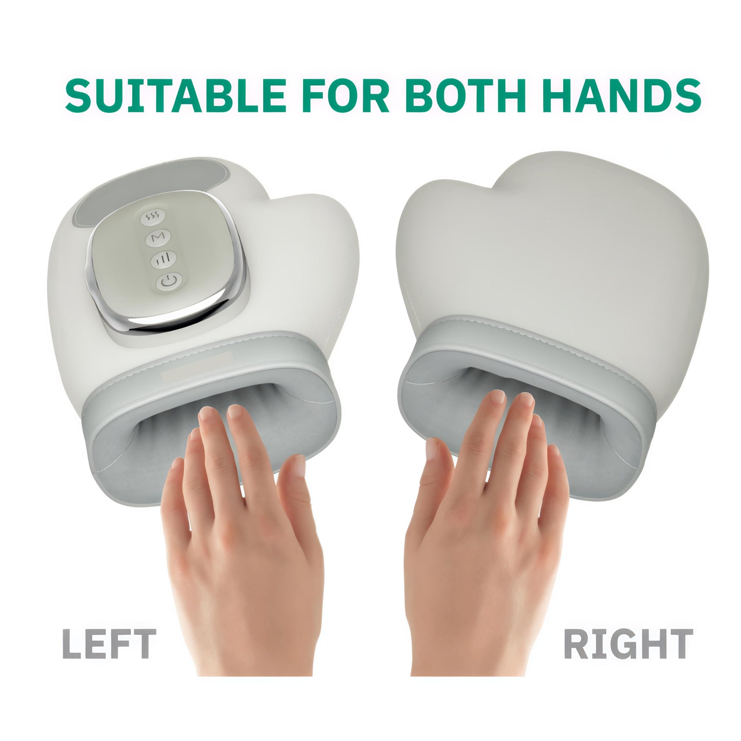 KAIROS Palm Relief Smart Hand Massager | Premium Massager | Ergonomic Glove Design – Fits left or right hand
