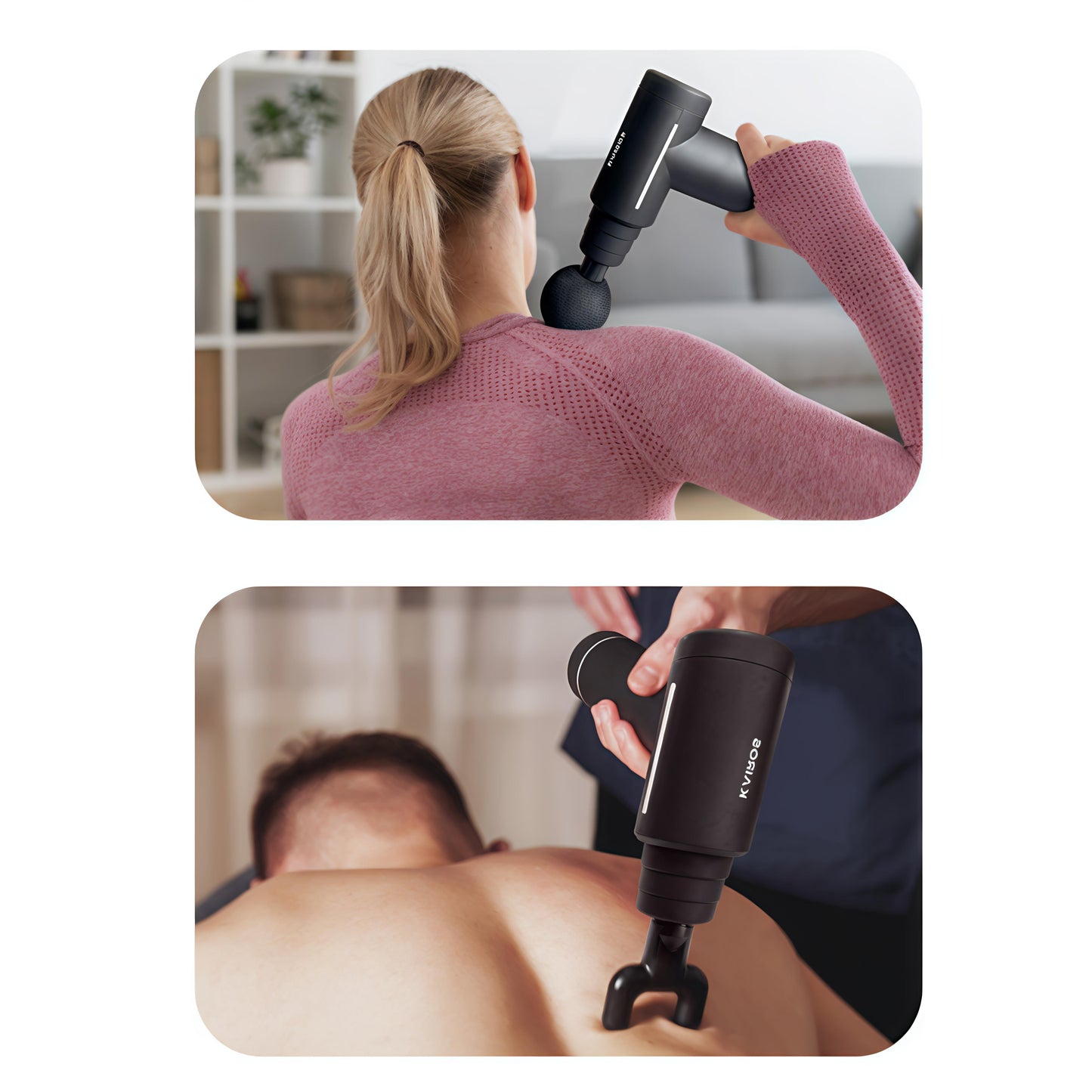 KAIROS Therma Relief Gun-Mini Muscle Massage Gun with Hot & Cold Therapy | Masse Gun by KAIROS | High Quality Durable Long Lasting Massager