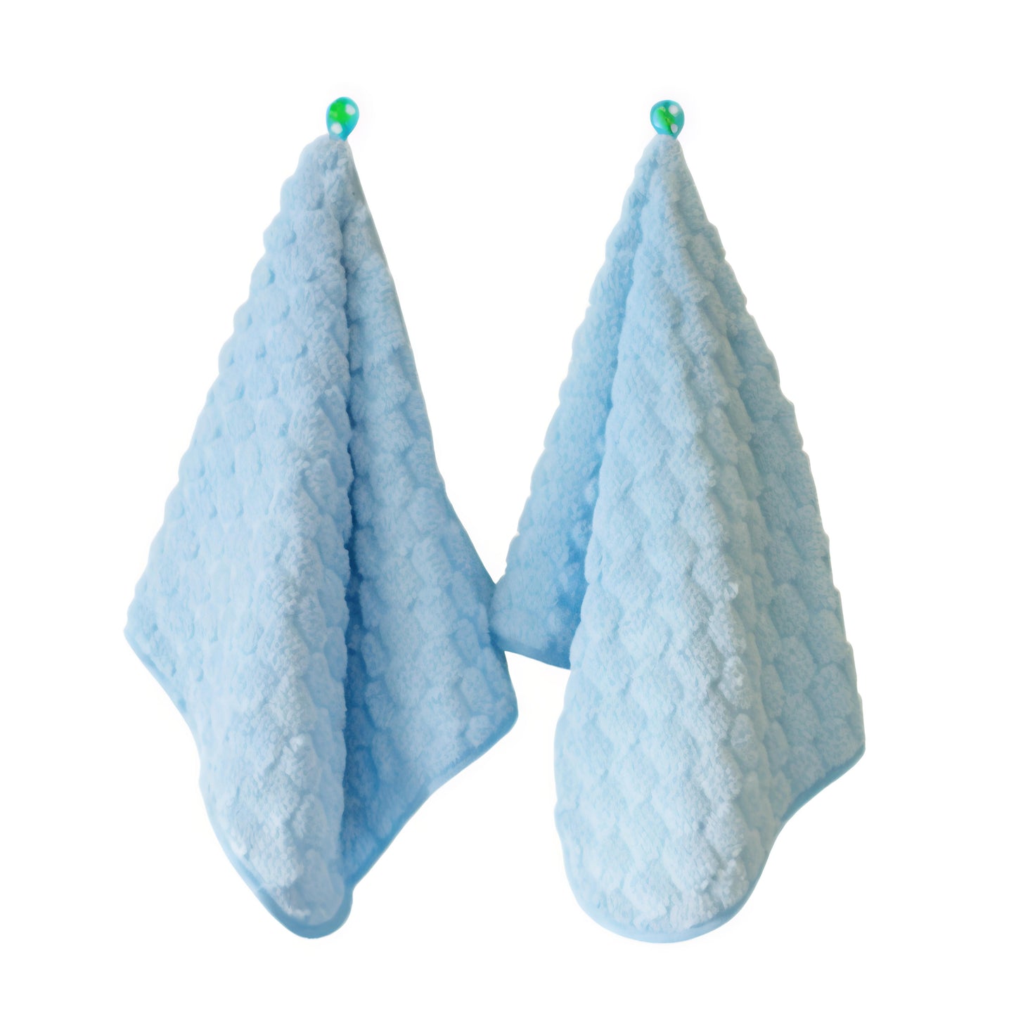 KAIROS Cloud Touch Premium Microfiber Hand Towel Set of 2