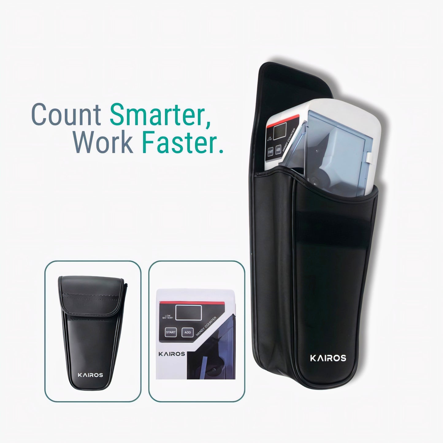 KAIROS Cash Pro Mini Portable Money Counter