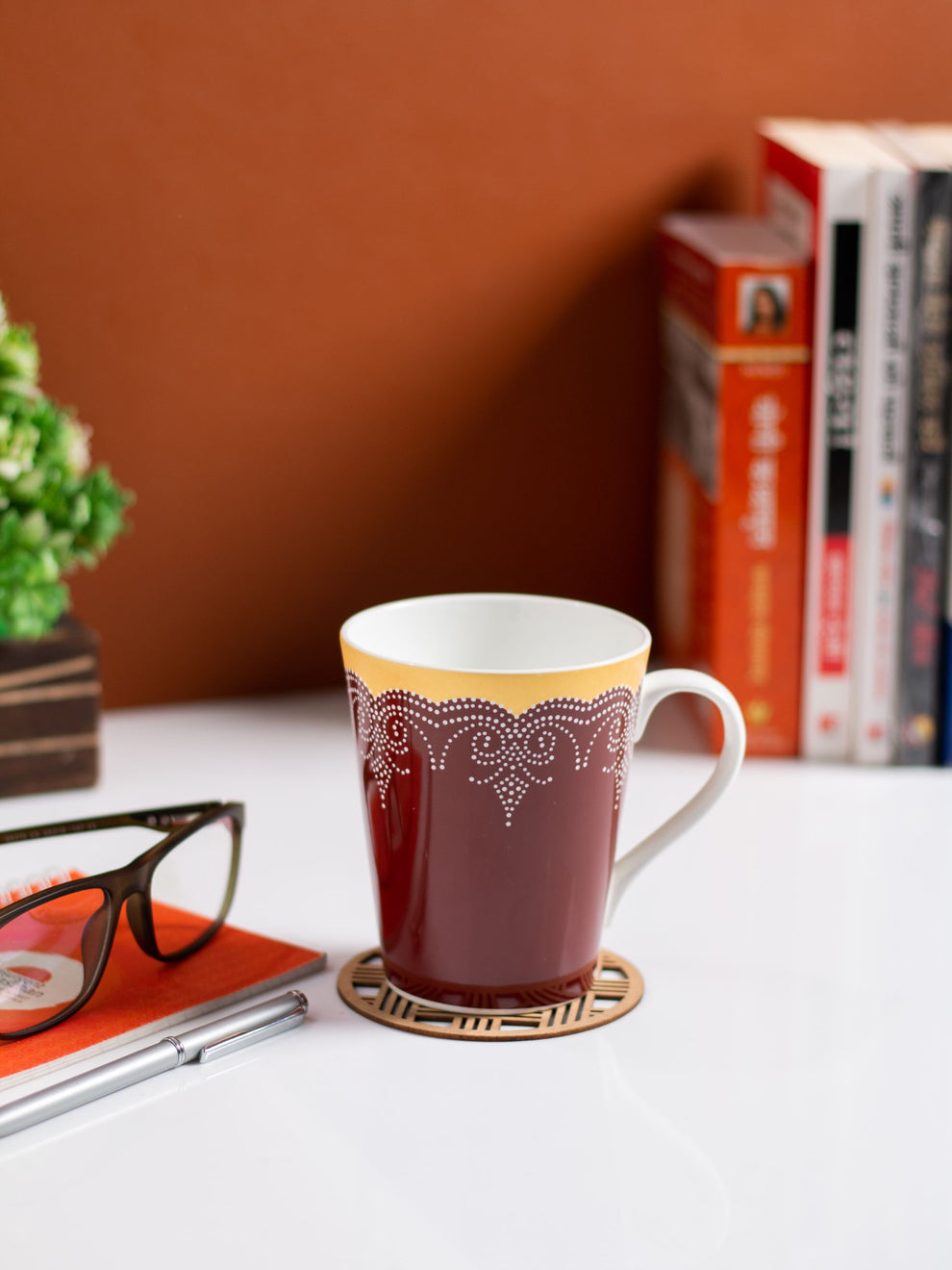 Claycraft JCPL Zing Coffee & Milk Mug, 340ml, 1 Piece, Z381