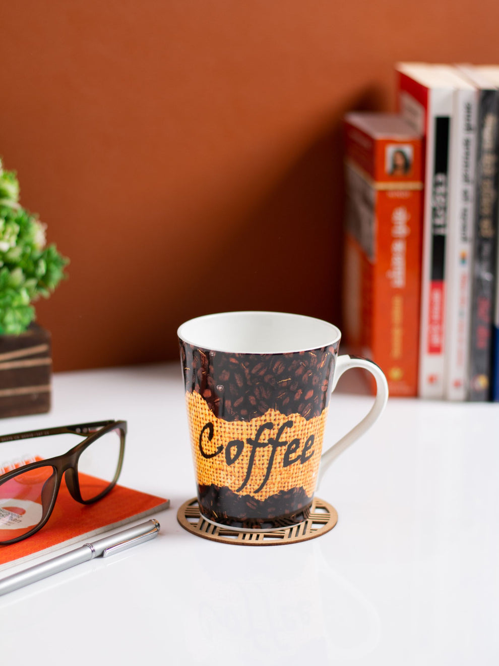 Claycraft JCPL Zing Coffee/ Milk Mug, 1 Piece, 340ml (392)