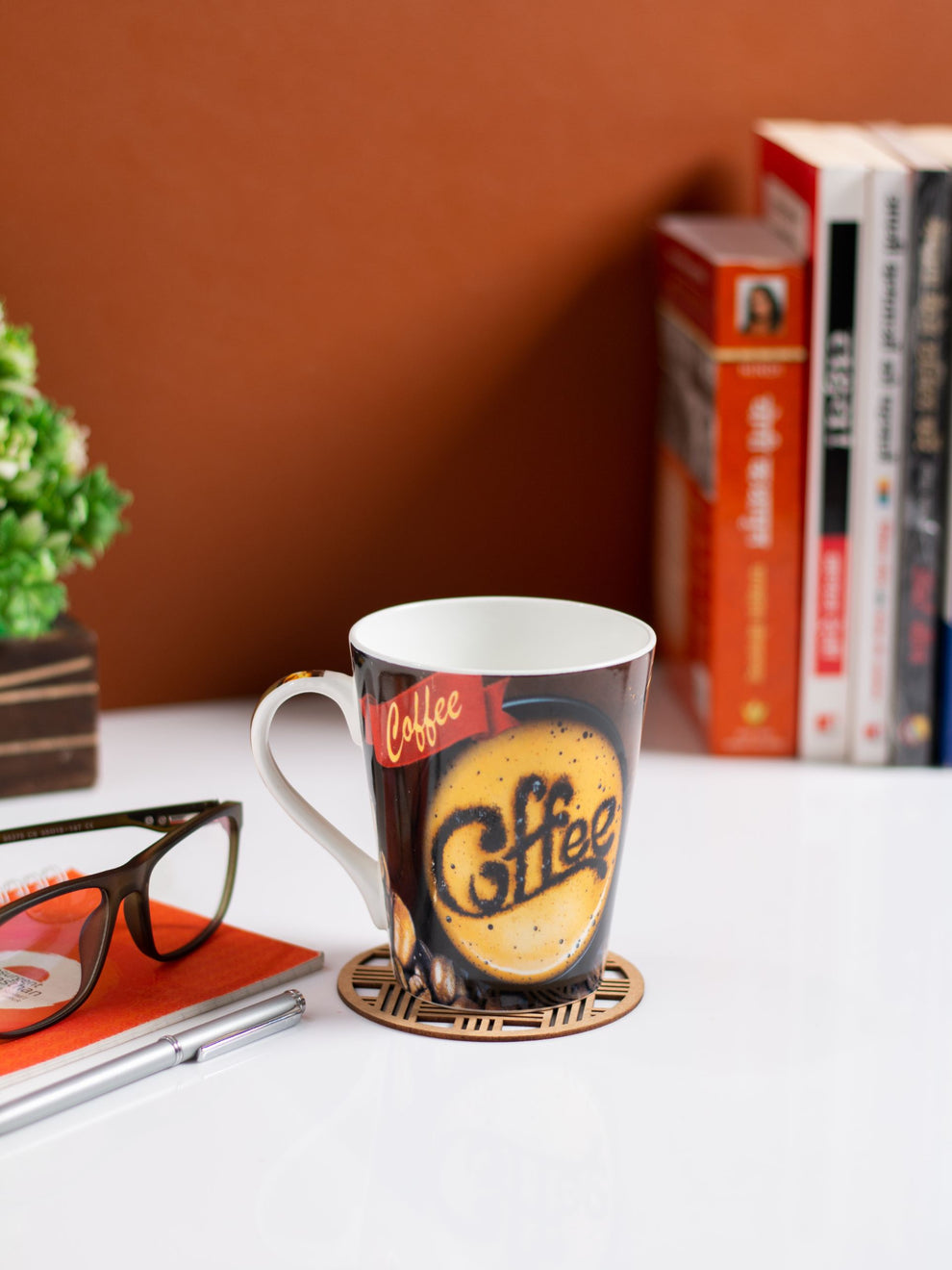 Claycraft JCPL Zing Coffee/ Milk Mug, 1 Piece, 340ml (G301)