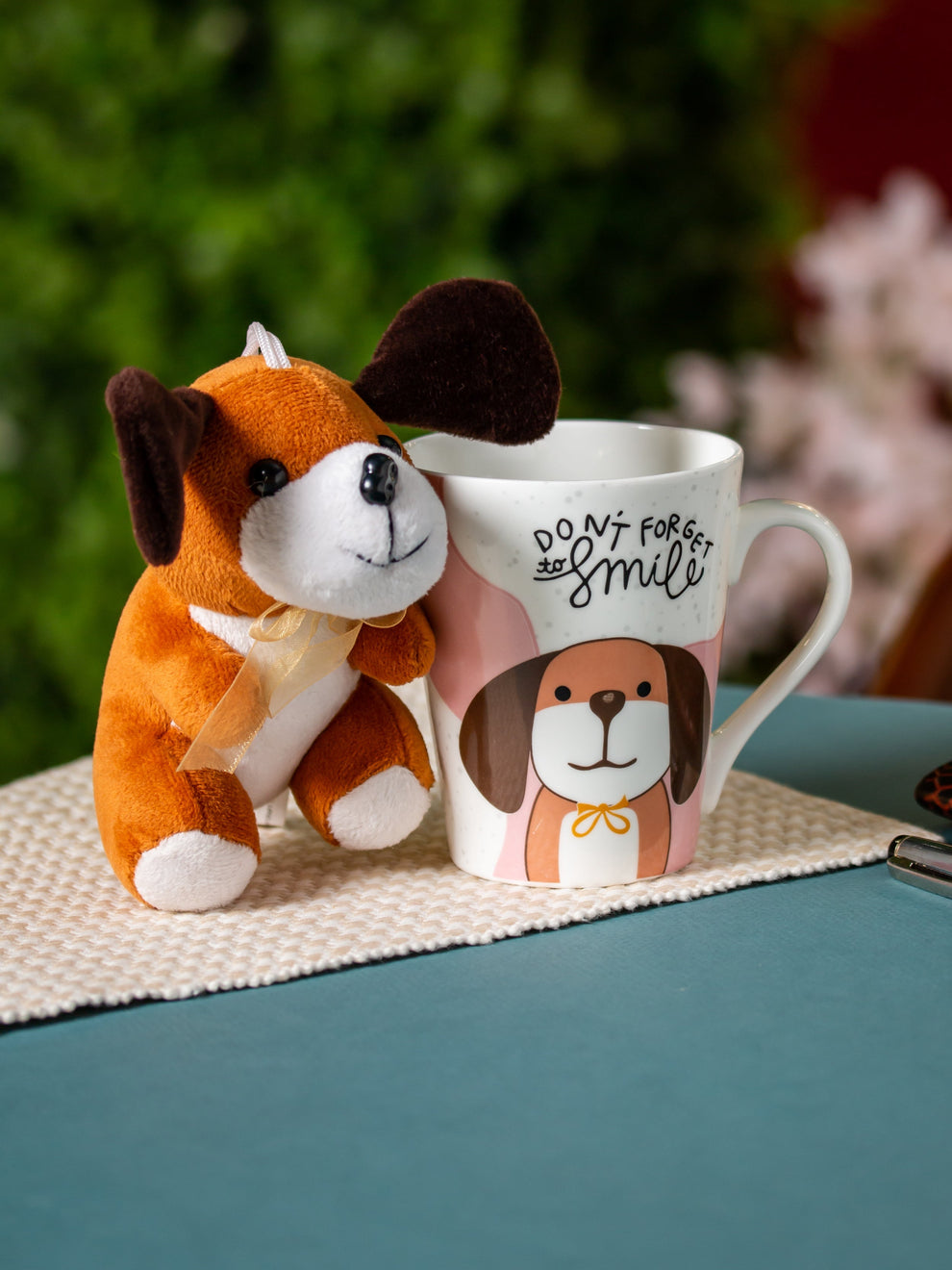 Claycraft Zing Dog Coffee & Milk Mug with Toy, 1 Piece (340ml)