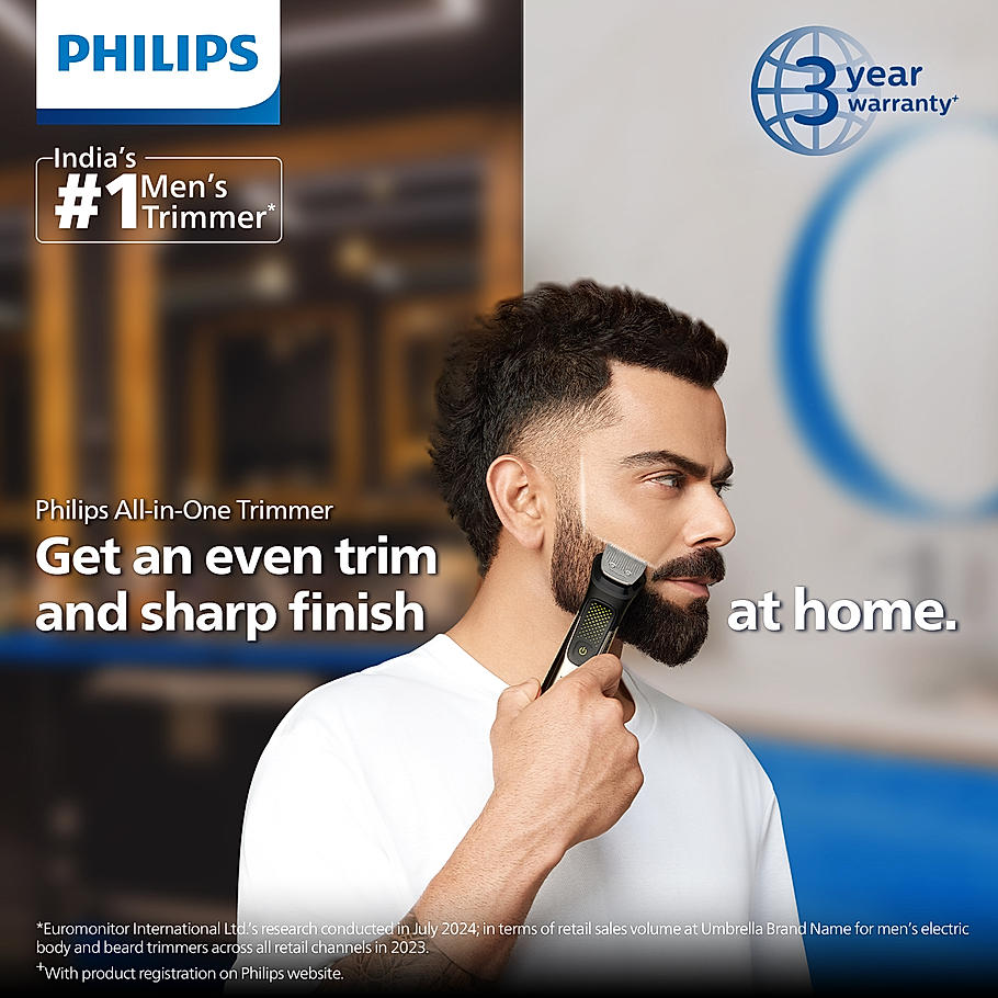 PHILIPS Series 9000 15 in 1 Pro Kit Face, Body & Private Parts | Premium All Metal Body | 120 mins. runtime (MG9551/65)