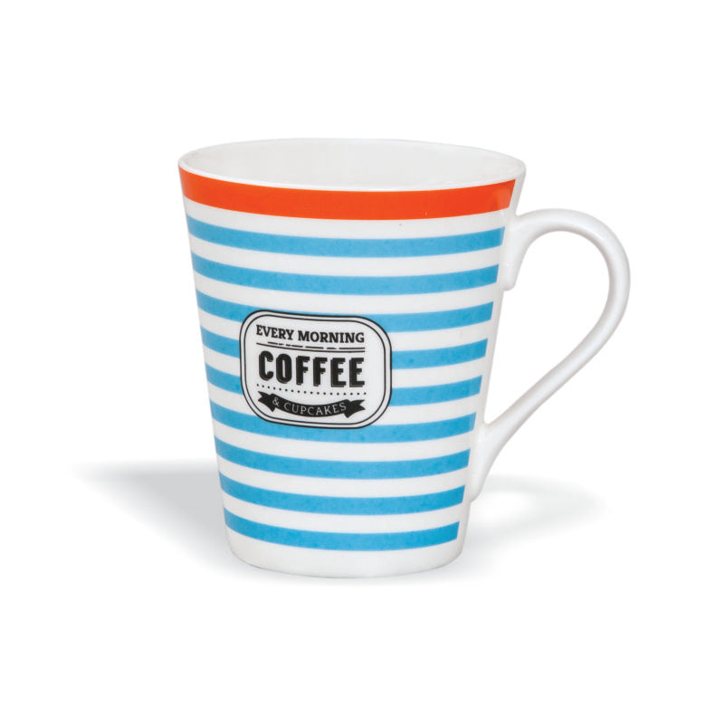 Claycraft Zing Coffee & Milk Mug, 340ml, 1 Piece (Z401)