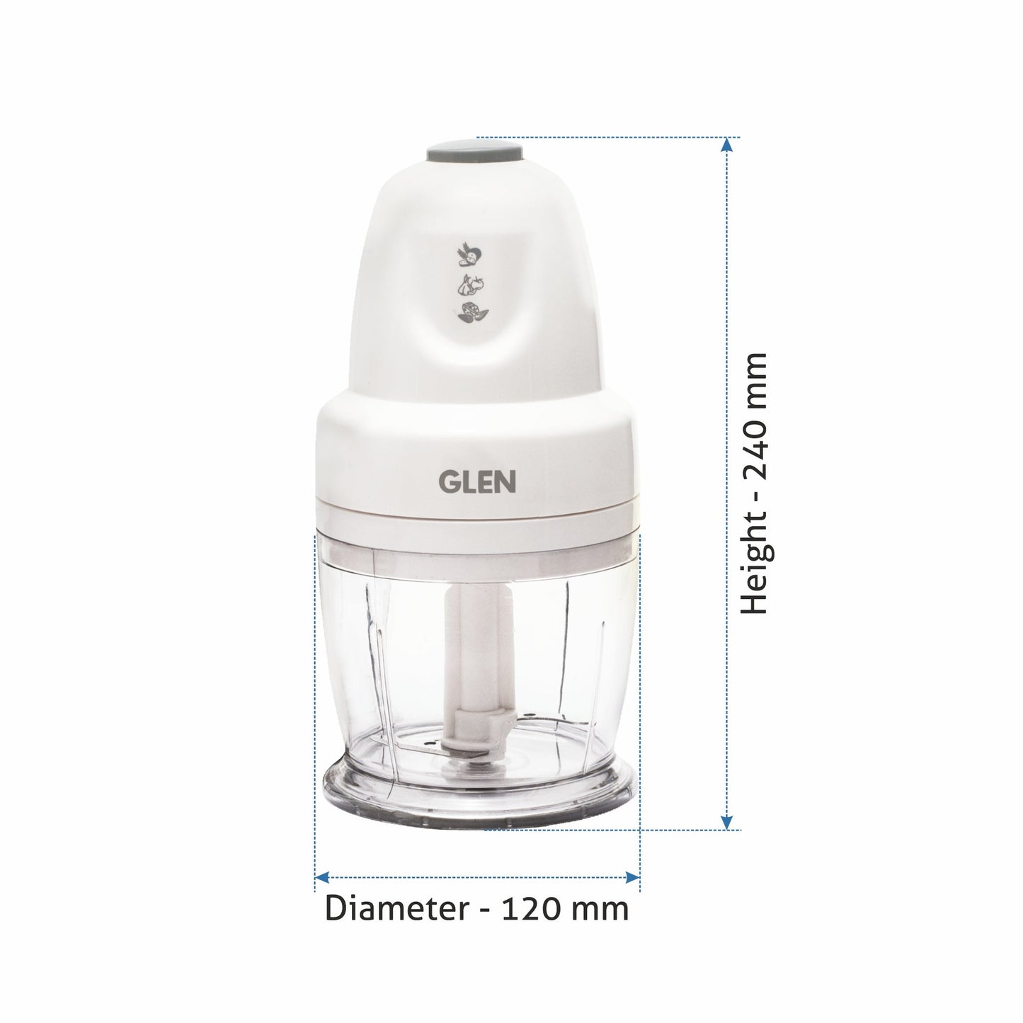 Mini Vegetable Chopper with Capacity 400 ml - Z14023-T