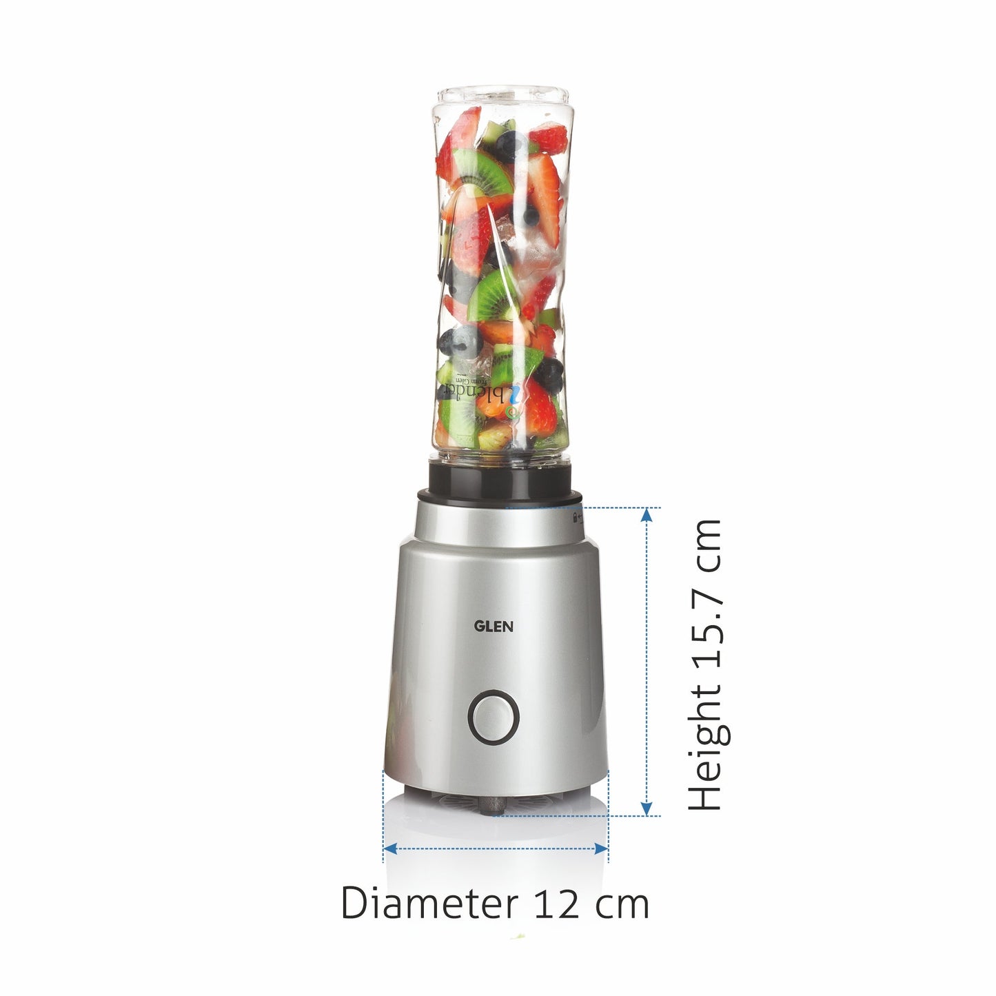 Active-Blender Multi Fuction, 350W, 20000 RPM Mixer, Grinder, Blender, Juicer, 1 Bottle and 3 Jars (4048 NMF)