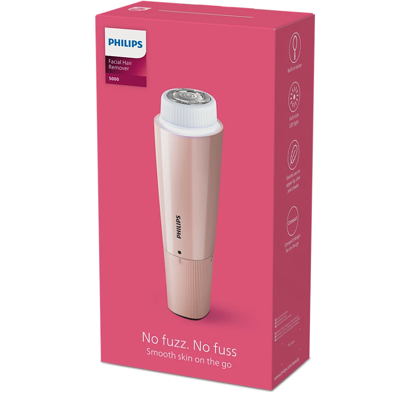 PHILIPS 5000 Series Facial Hair Remover for Women (BRR454/00)