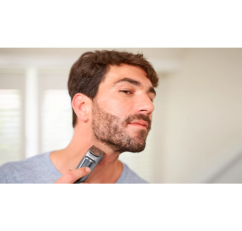 PHILIPS Series 3000 Multigroom, All in one Trimmer for Head and Body 7 in 1 | 60 min Runtime (MG3732/65)