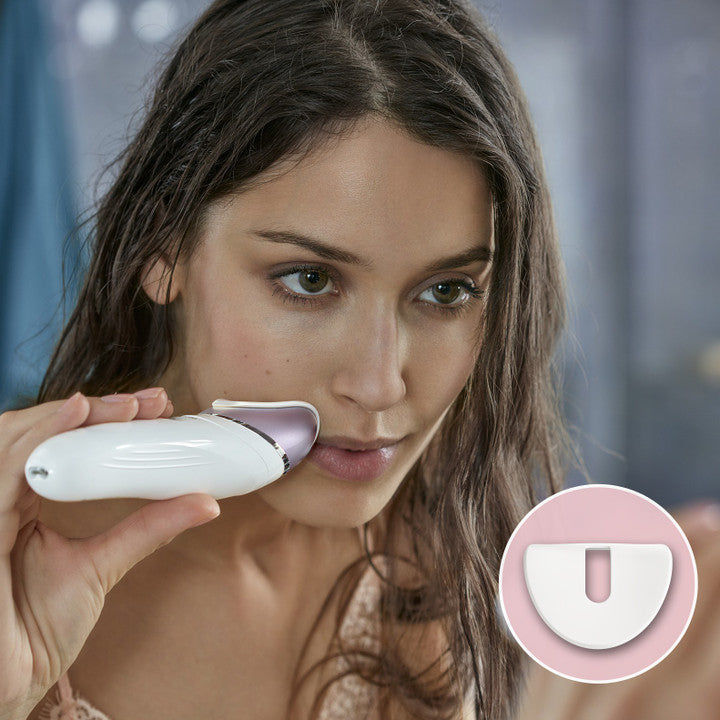 PHILIPS Series 8000 Wet and Dry Epilator For Face And Body Hair Removal (BRE710/00)