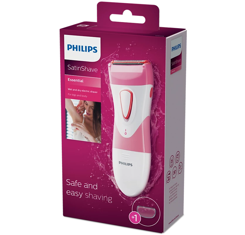 PHILIPS SatinShave Essential Wet and Dry electric shaver (HP6306/00)
