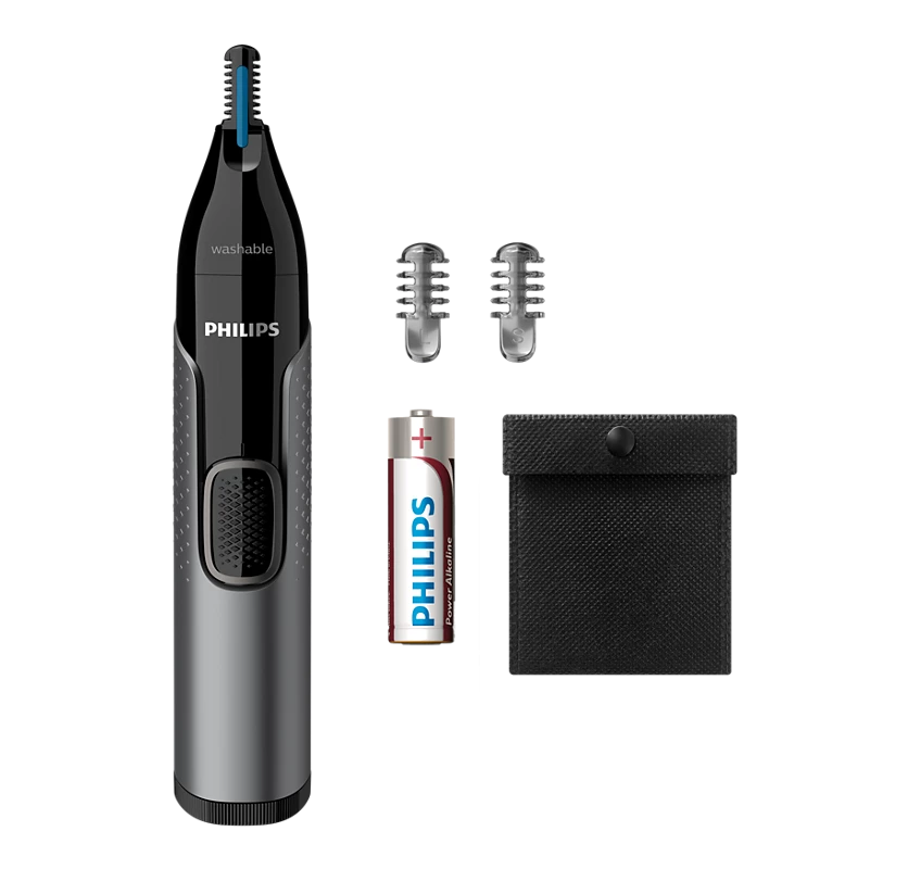 PHILIPS Series 3000 Nose, Ear and Eyebrows Trimmer | 60 min Runtime (NT3650/16)