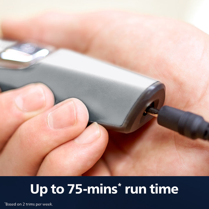PHILIPS Series 5000 Multigroom, All in one Trimmer for Face, Head and Body 11 in 1, 75 min Runtime (MG3760/33)